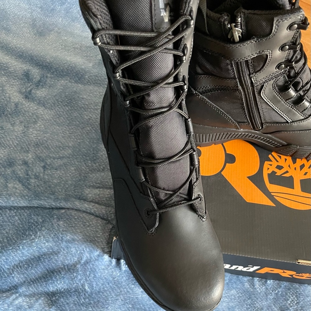Timberland Black Tactical Boots